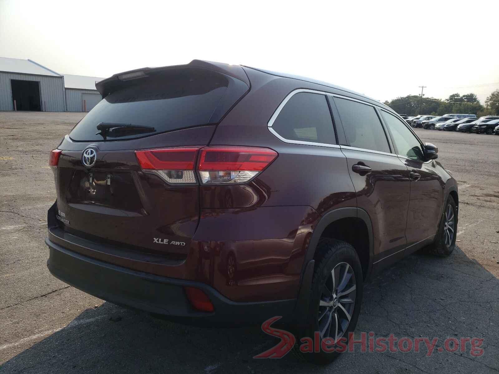 5TDJZRFH0JS813252 2018 TOYOTA HIGHLANDER