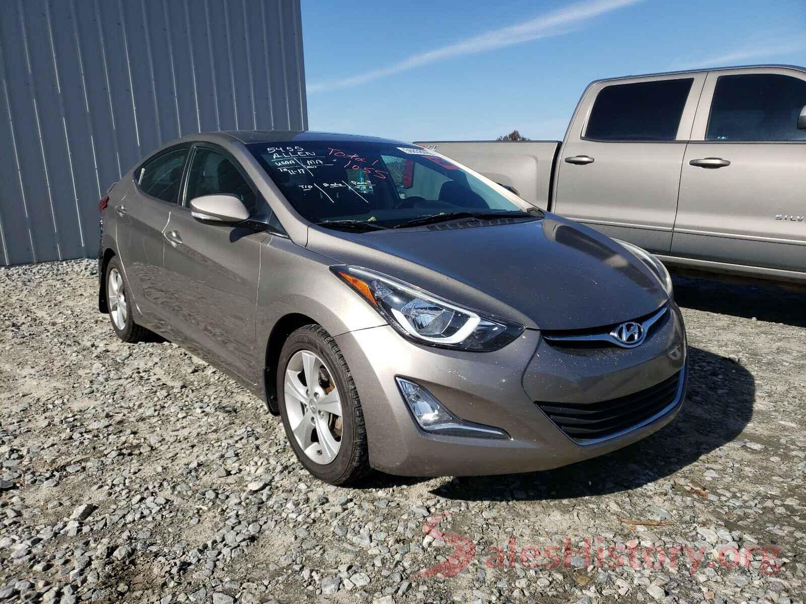 5NPDH4AE2GH799403 2016 HYUNDAI ELANTRA