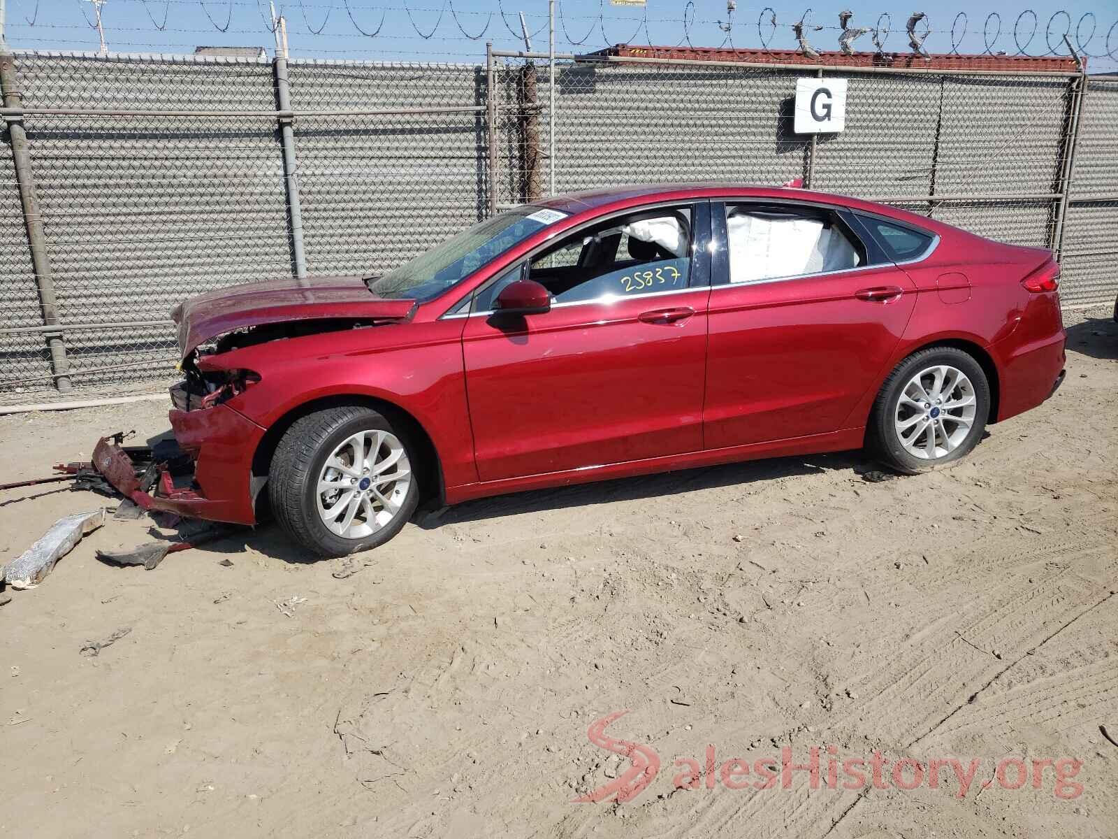 3FA6P0HD2KR216213 2019 FORD FUSION