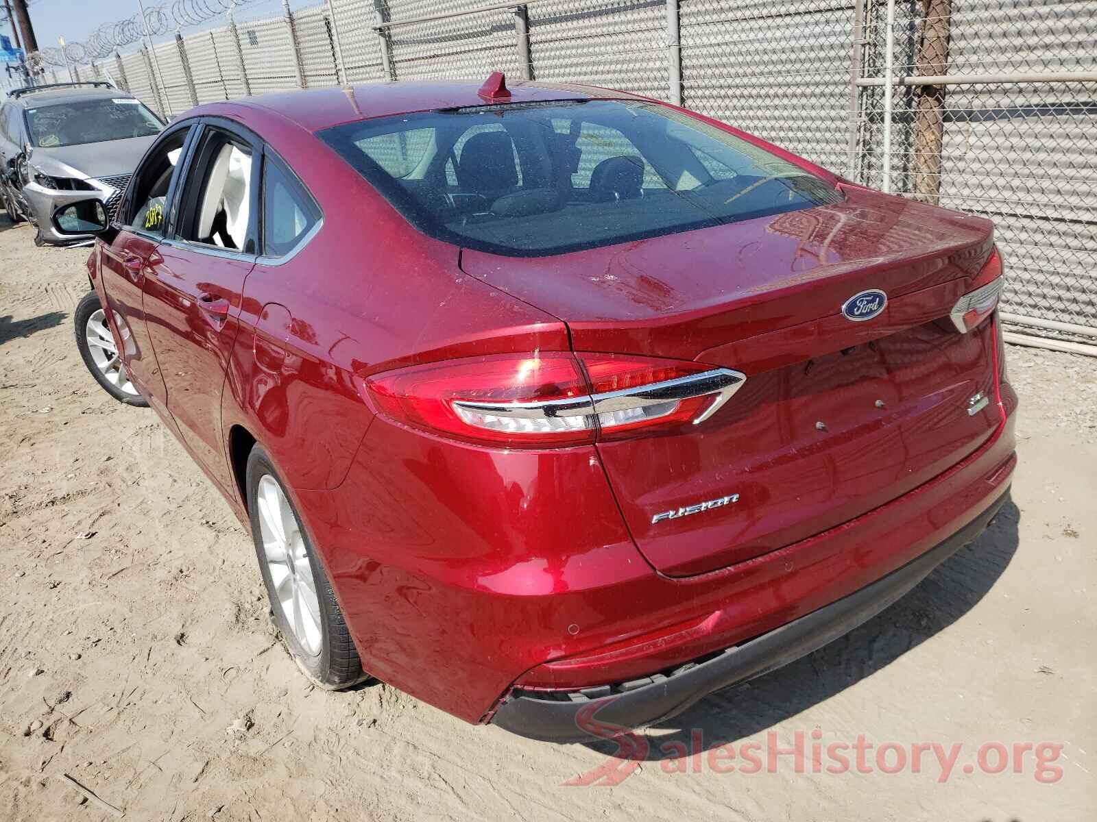 3FA6P0HD2KR216213 2019 FORD FUSION