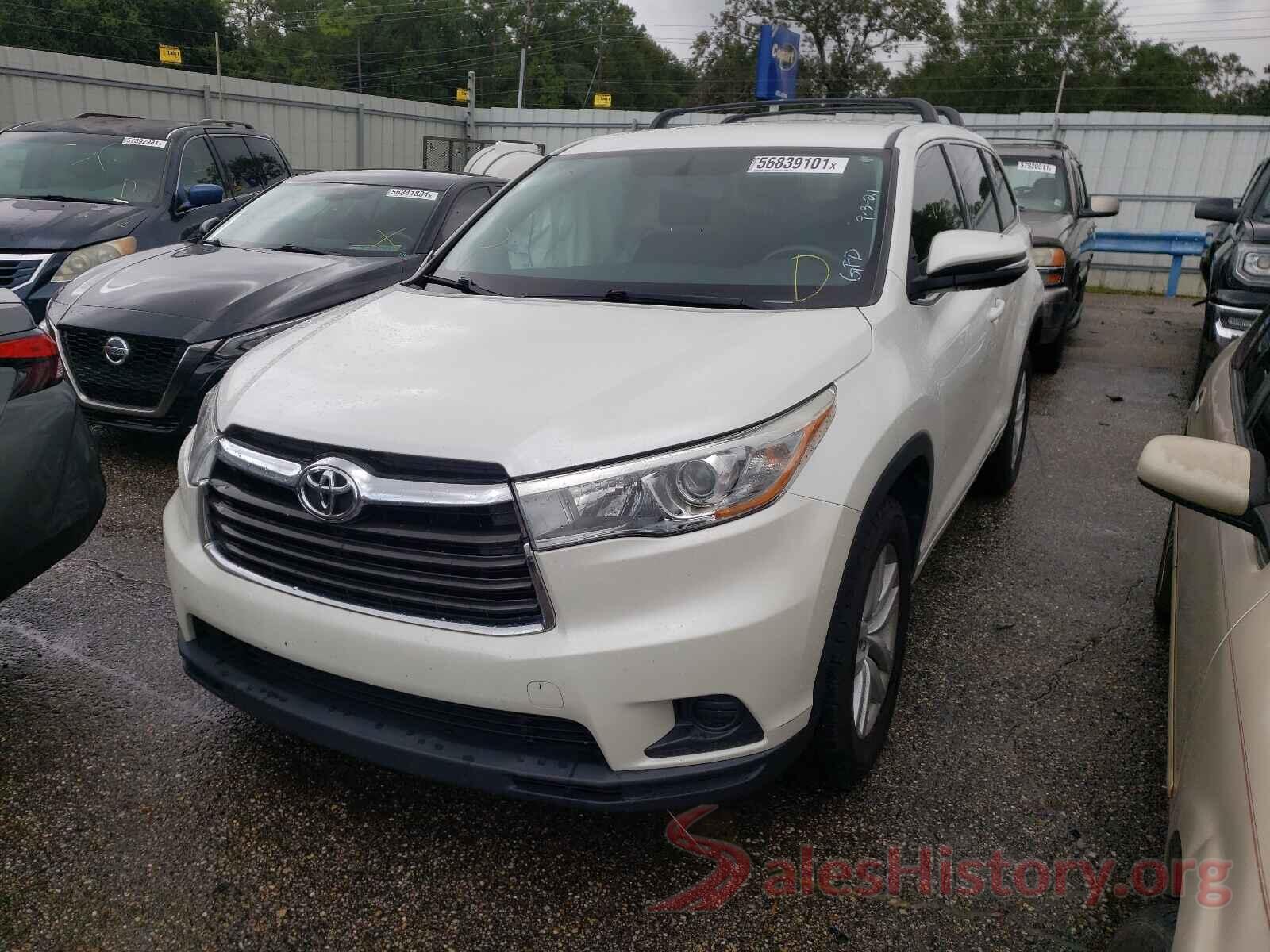 5TDZKRFH9GS167192 2016 TOYOTA HIGHLANDER