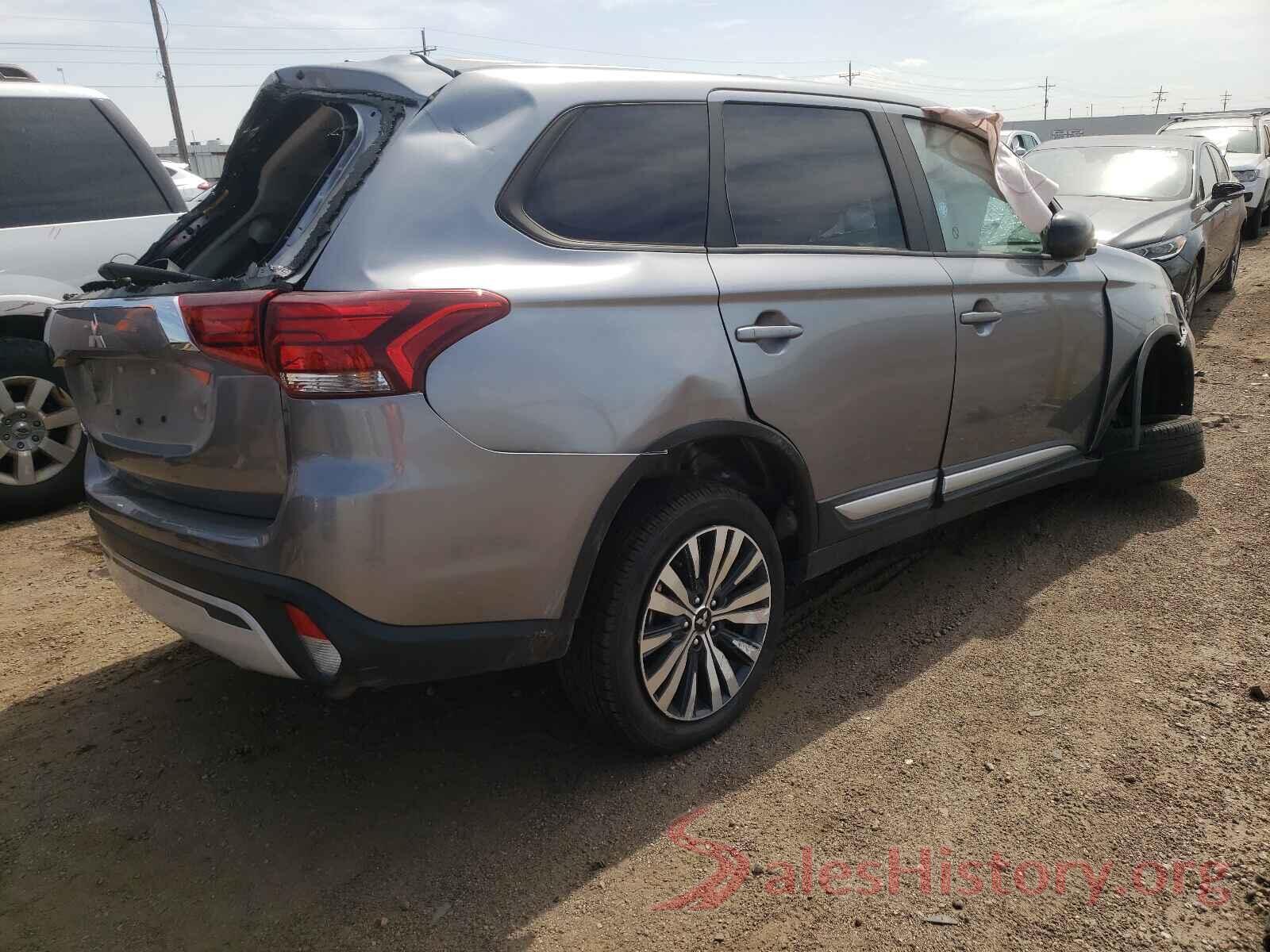 JA4AZ3A30LZ027343 2020 MITSUBISHI OUTLANDER