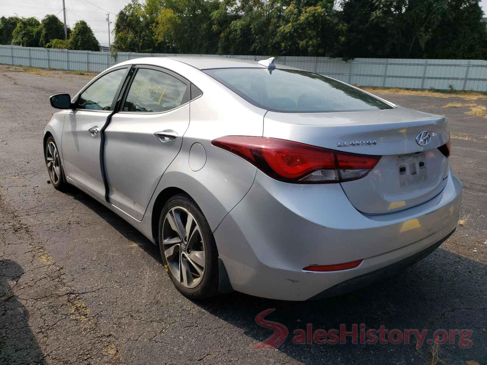 KMHDH4AE1GU598187 2016 HYUNDAI ELANTRA