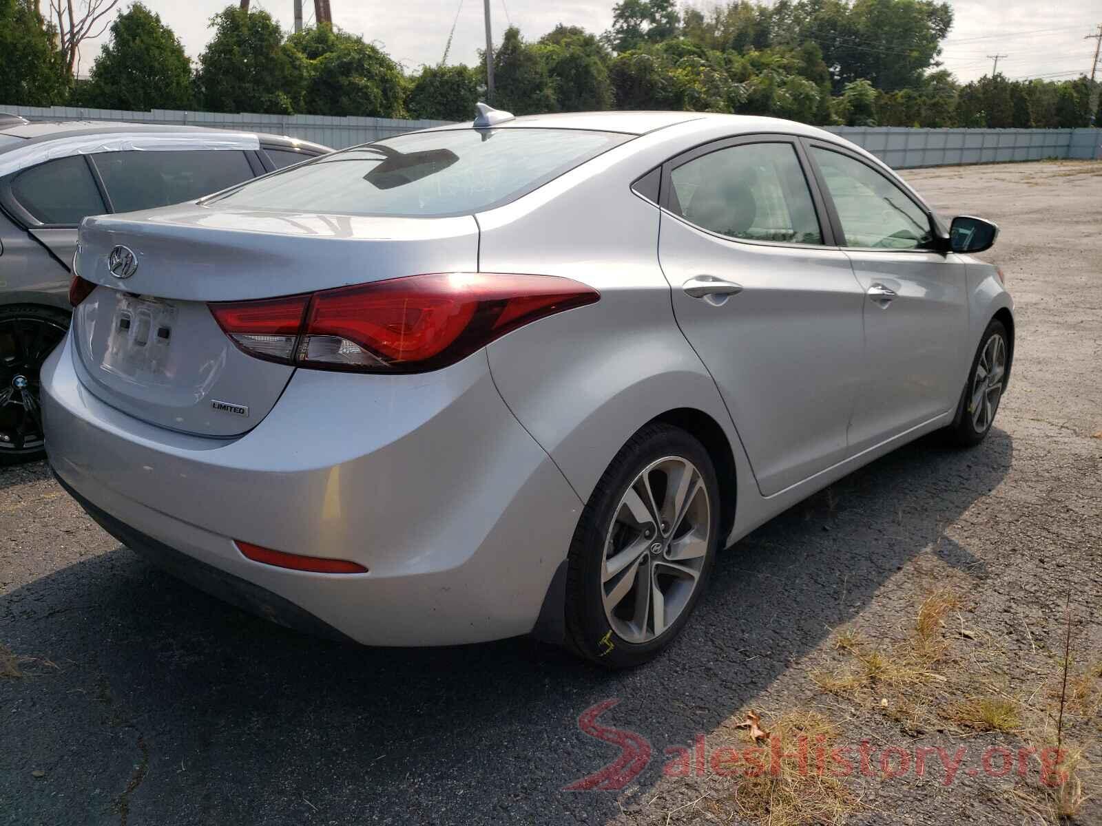 KMHDH4AE1GU598187 2016 HYUNDAI ELANTRA