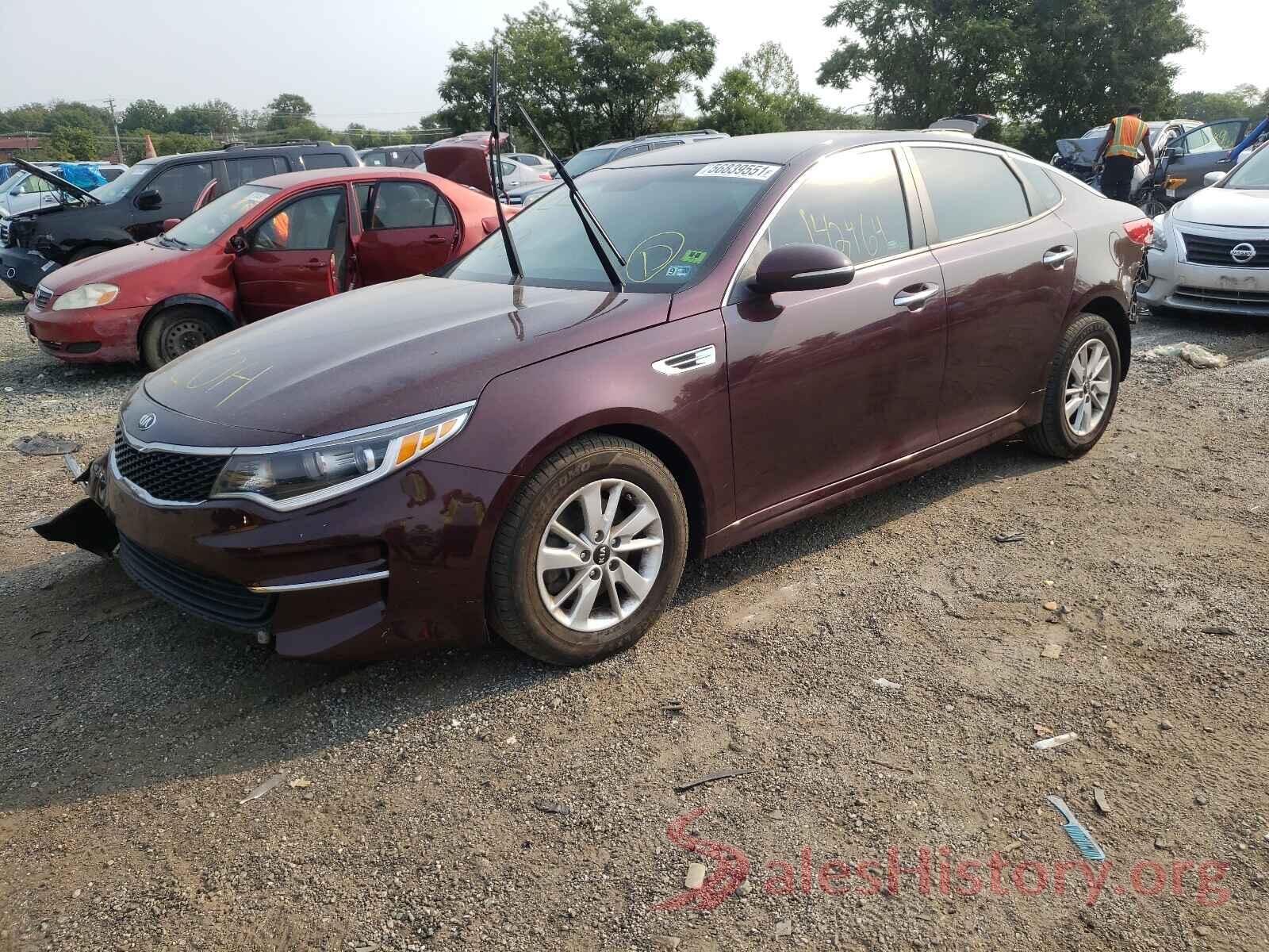 5XXGT4L38GG110208 2016 KIA OPTIMA