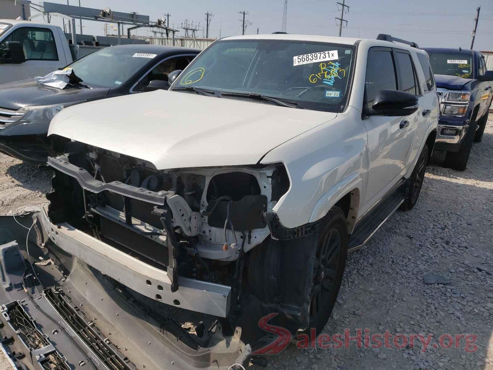 JTEBU5JR2K5617683 2019 TOYOTA 4RUNNER