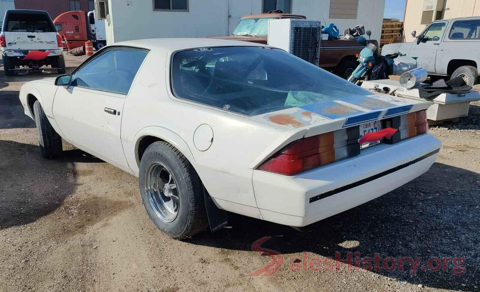 1G1AP87H9DN133741 1983 CHEVROLET CAMARO