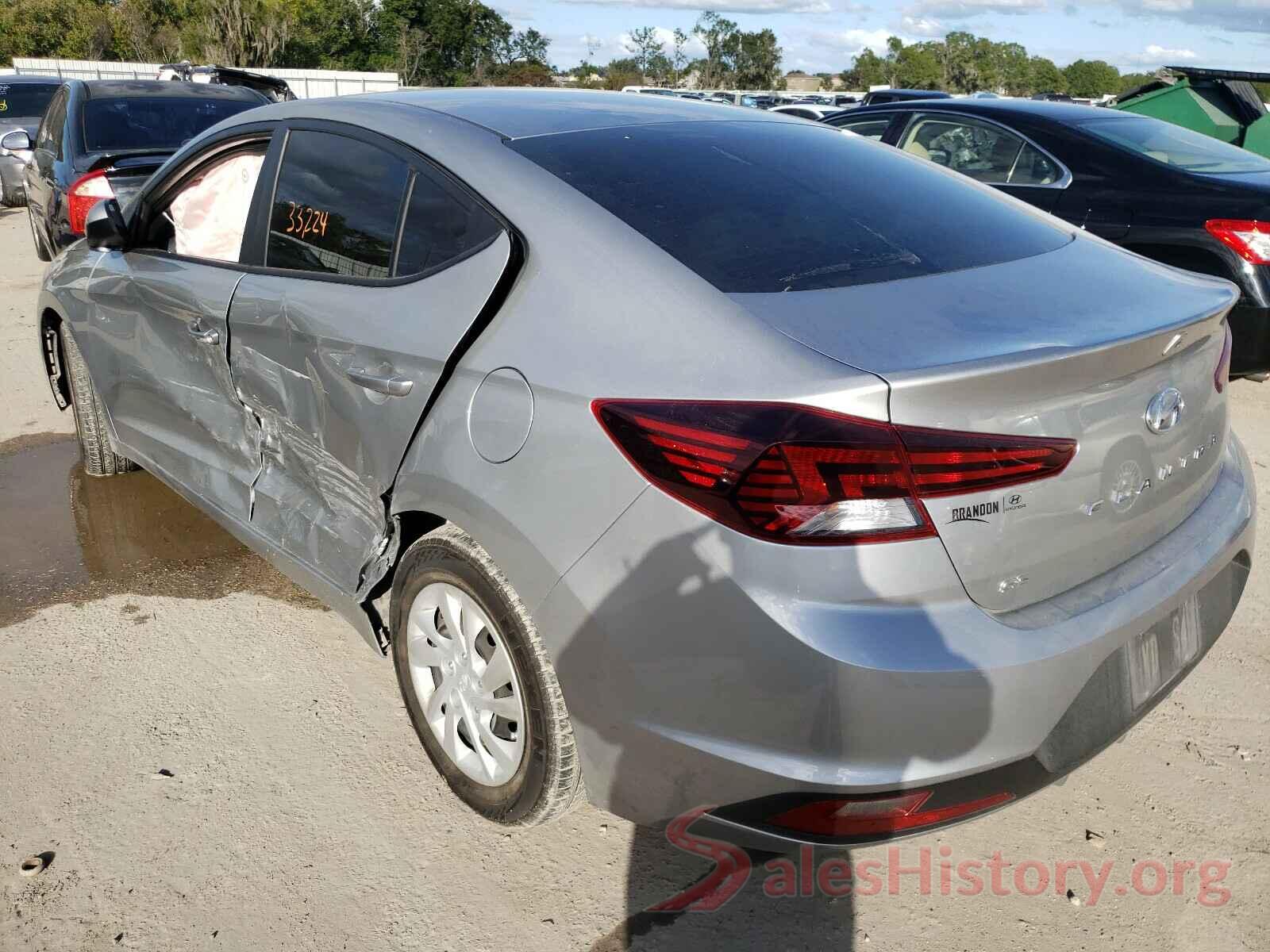 5NPD74LFXLH558837 2020 HYUNDAI ELANTRA