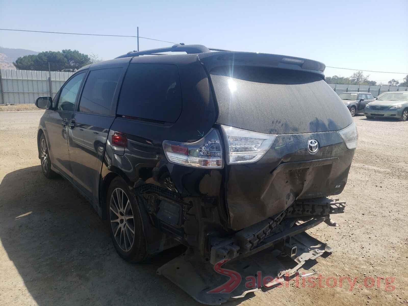 5TDXZ3DC8HS894591 2017 TOYOTA SIENNA