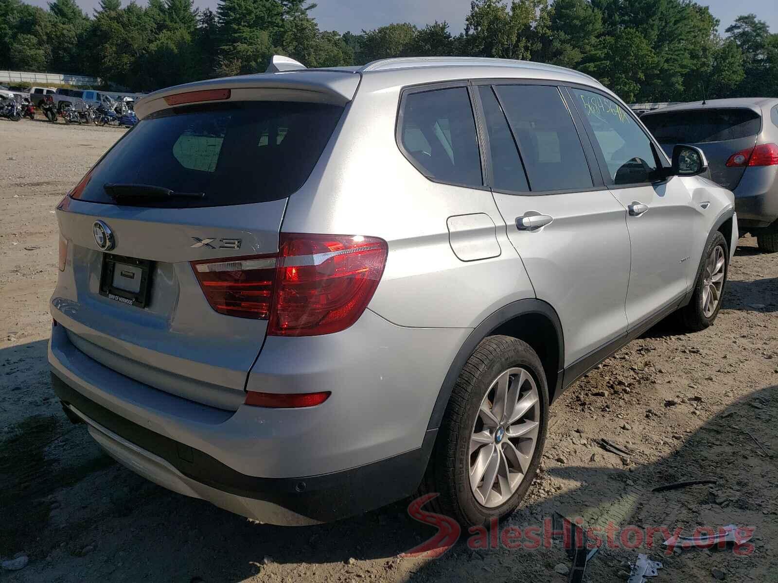 5UXWX9C59H0T05699 2017 BMW X3