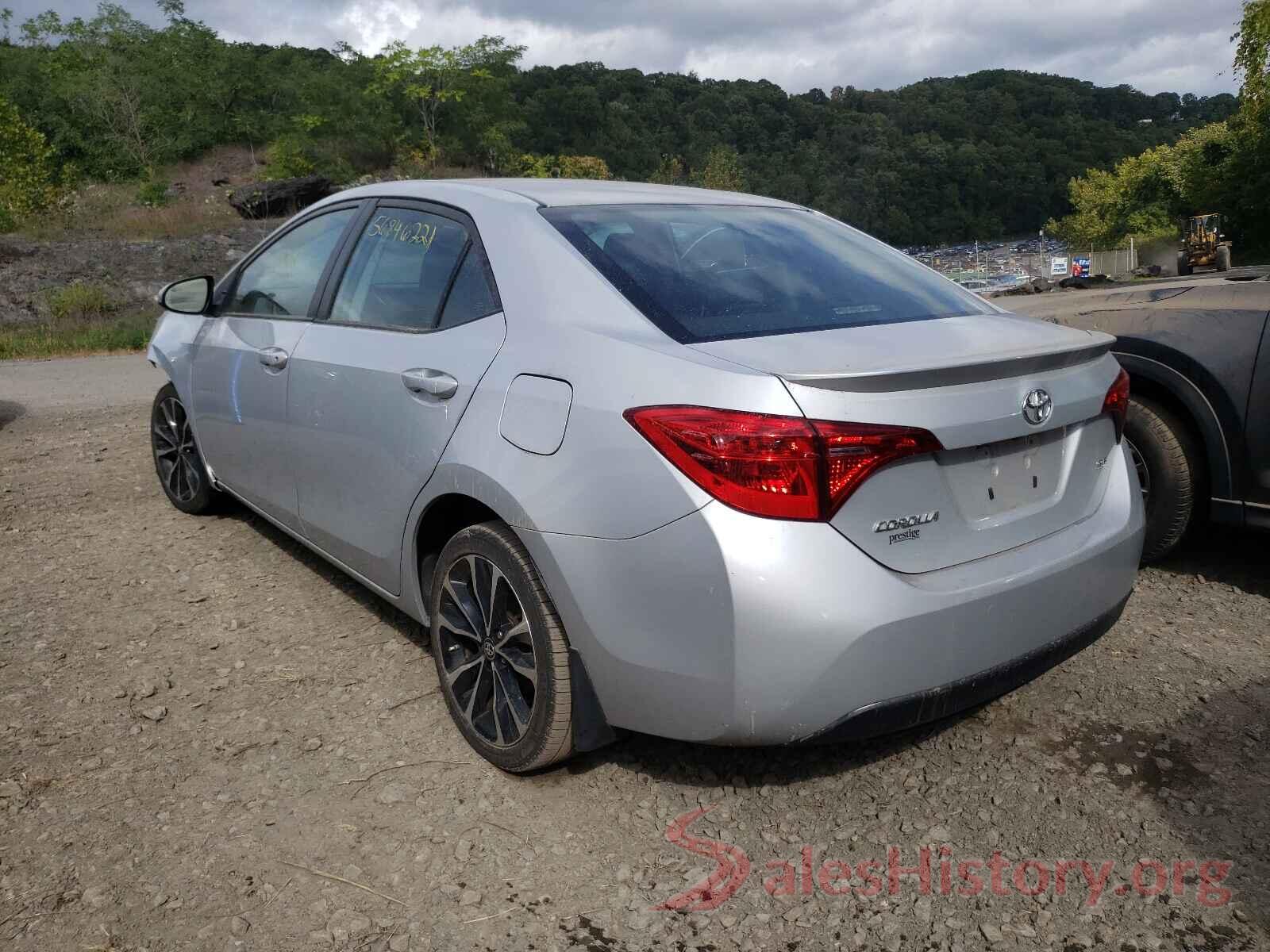 2T1BURHE6JC093101 2018 TOYOTA COROLLA