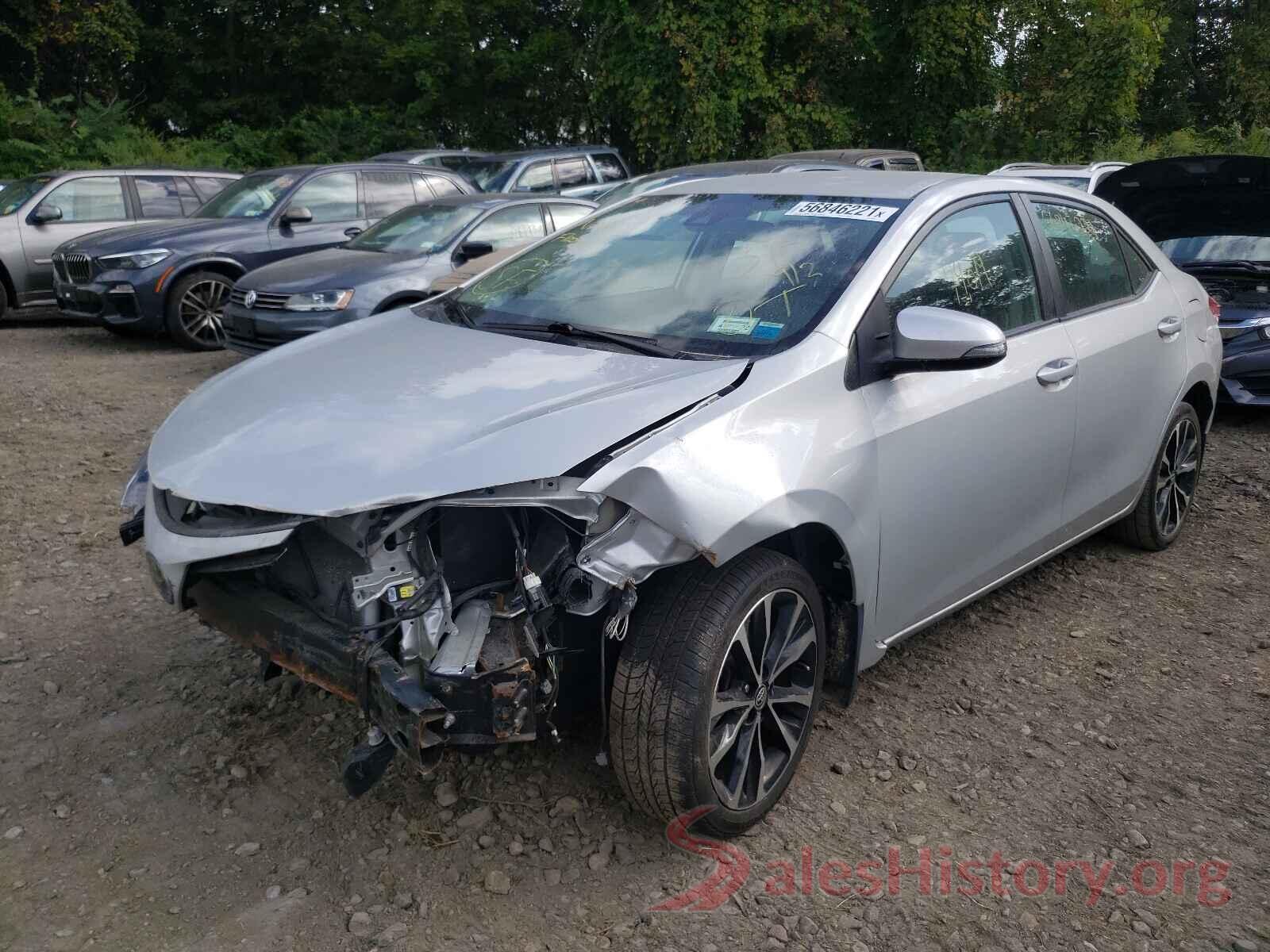 2T1BURHE6JC093101 2018 TOYOTA COROLLA