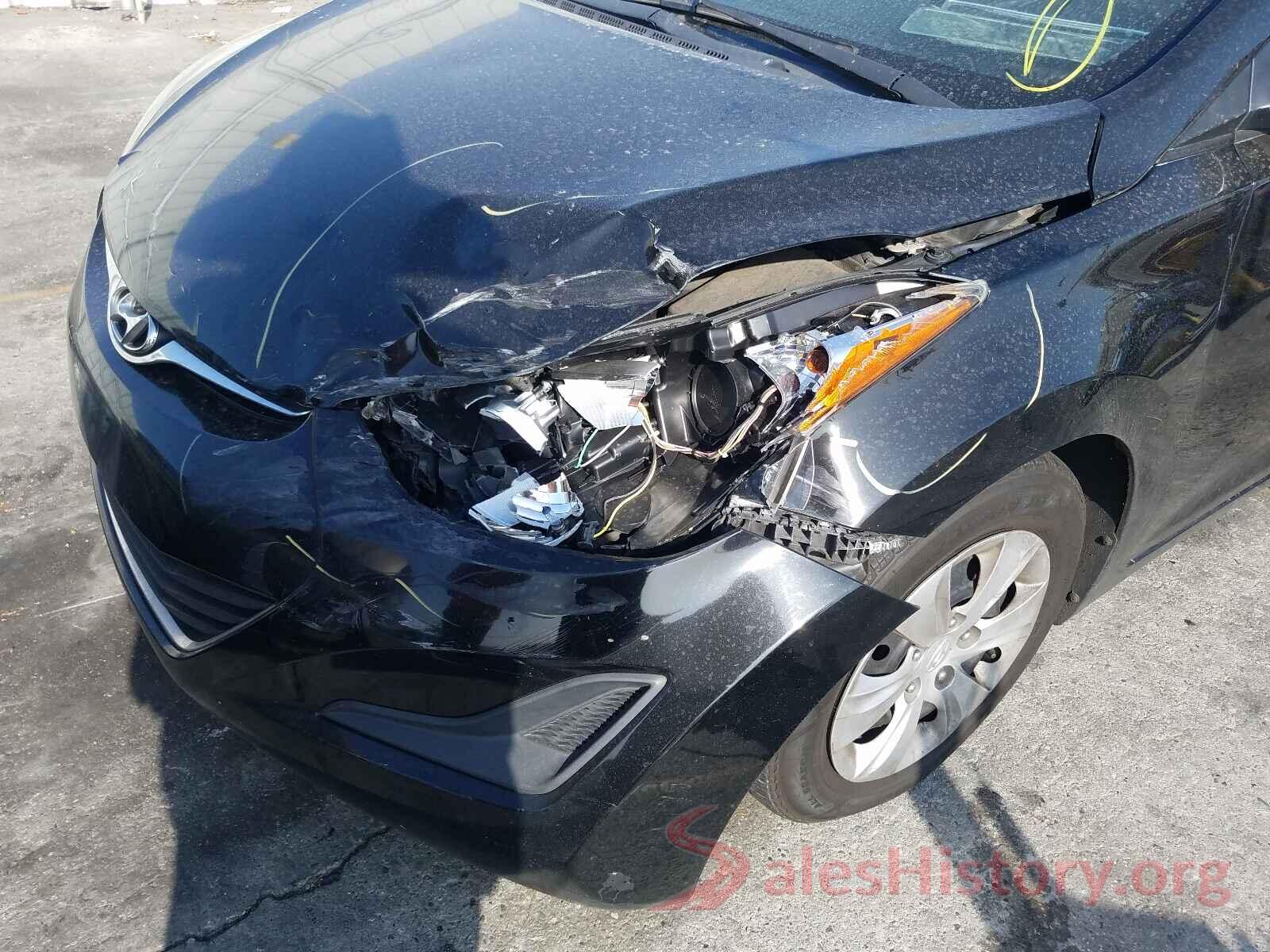 5NPDH4AE5GH748333 2016 HYUNDAI ELANTRA