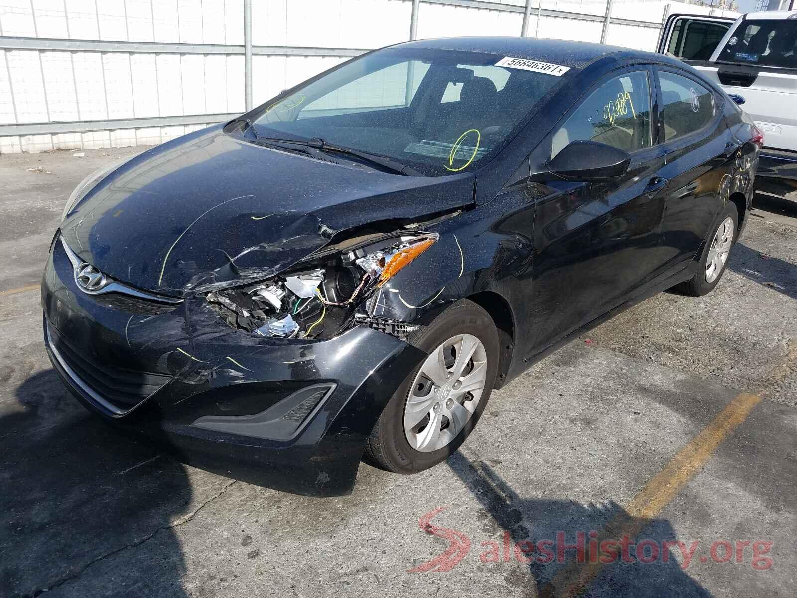 5NPDH4AE5GH748333 2016 HYUNDAI ELANTRA