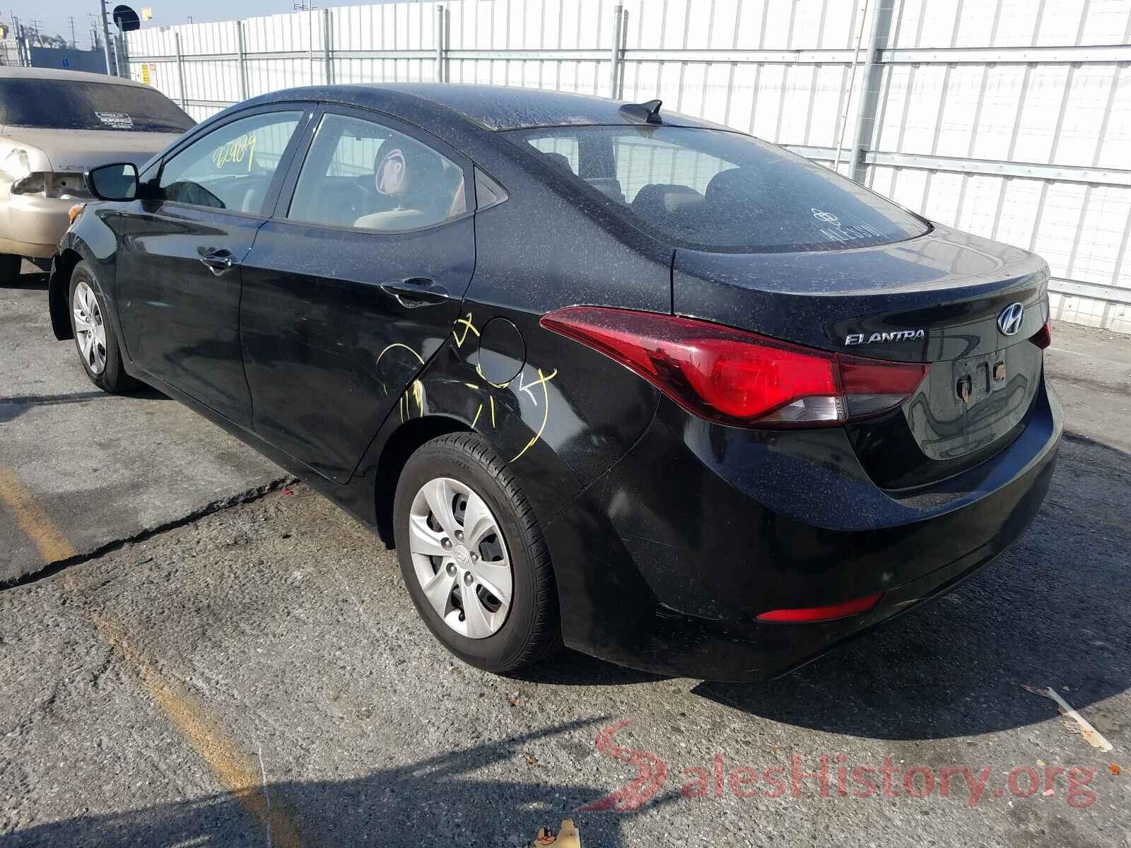 5NPDH4AE5GH748333 2016 HYUNDAI ELANTRA