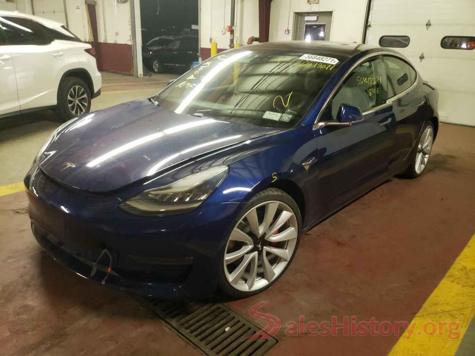 5YJ3E1EB3JF072232 2018 TESLA MODEL 3