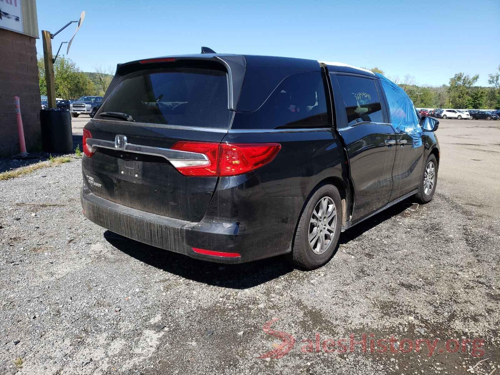 5FNRL6H56KB115496 2019 HONDA ODYSSEY