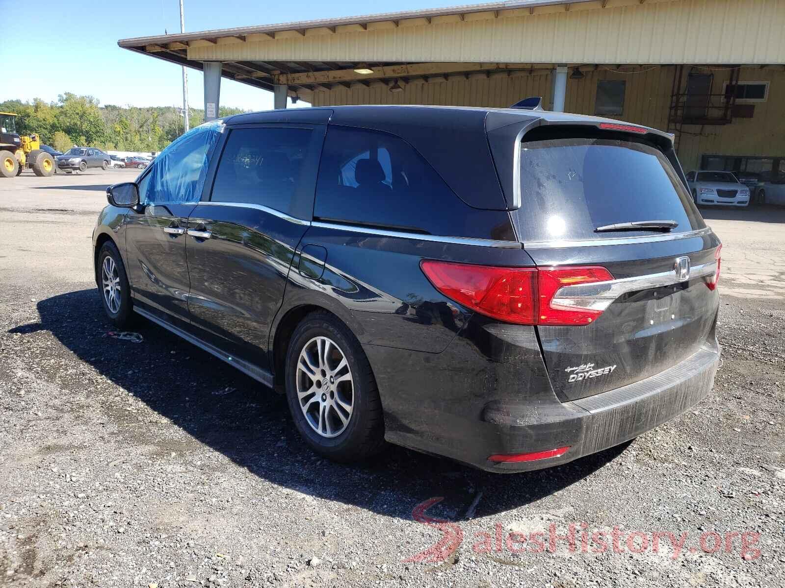 5FNRL6H56KB115496 2019 HONDA ODYSSEY