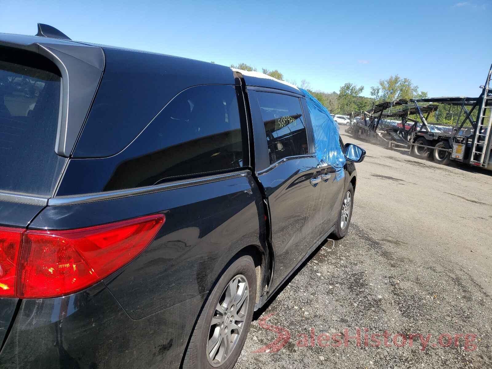 5FNRL6H56KB115496 2019 HONDA ODYSSEY