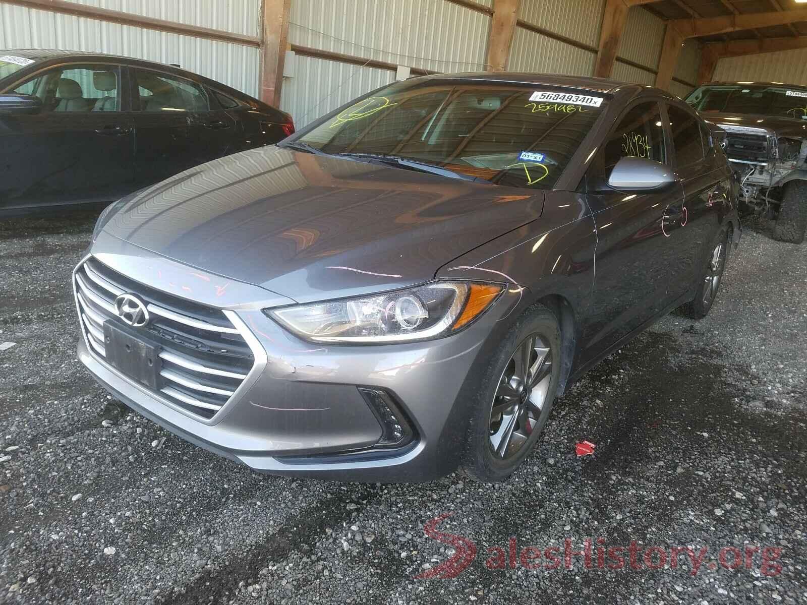 5NPD84LF0JH259982 2018 HYUNDAI ELANTRA