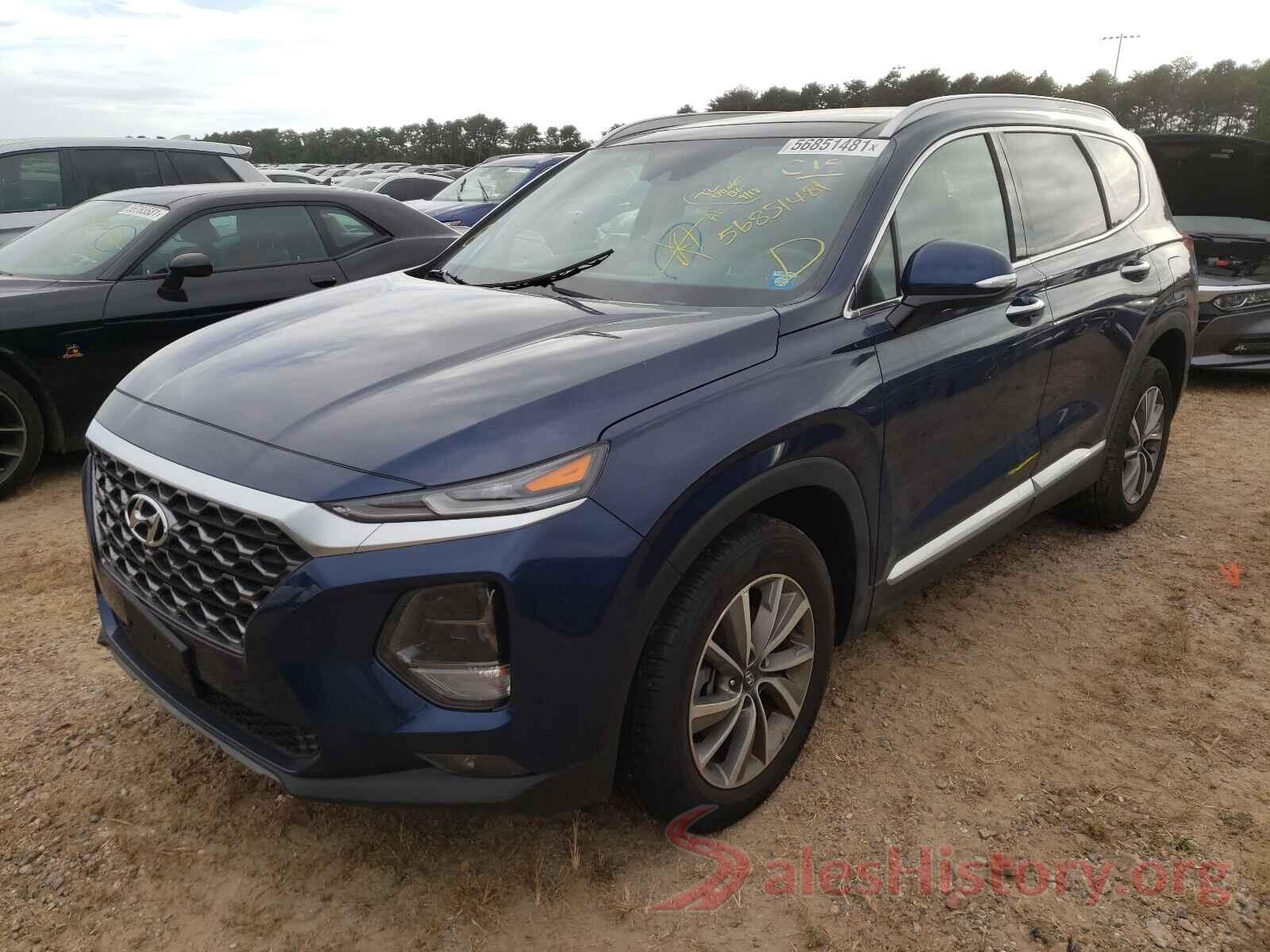 5NMS3CAD3LH302261 2020 HYUNDAI SANTA FE