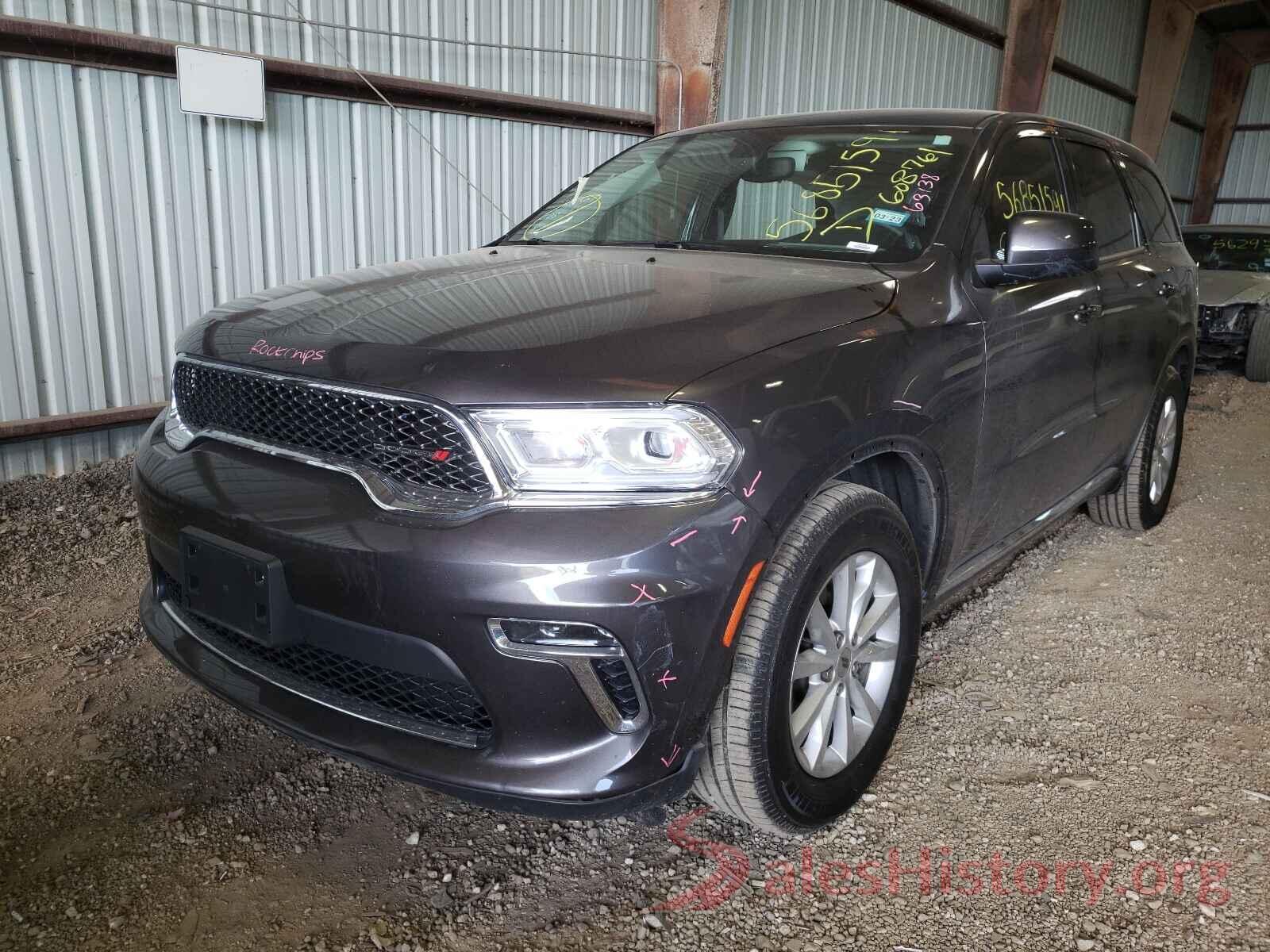 1C4RDHAG4MC608761 2021 DODGE DURANGO