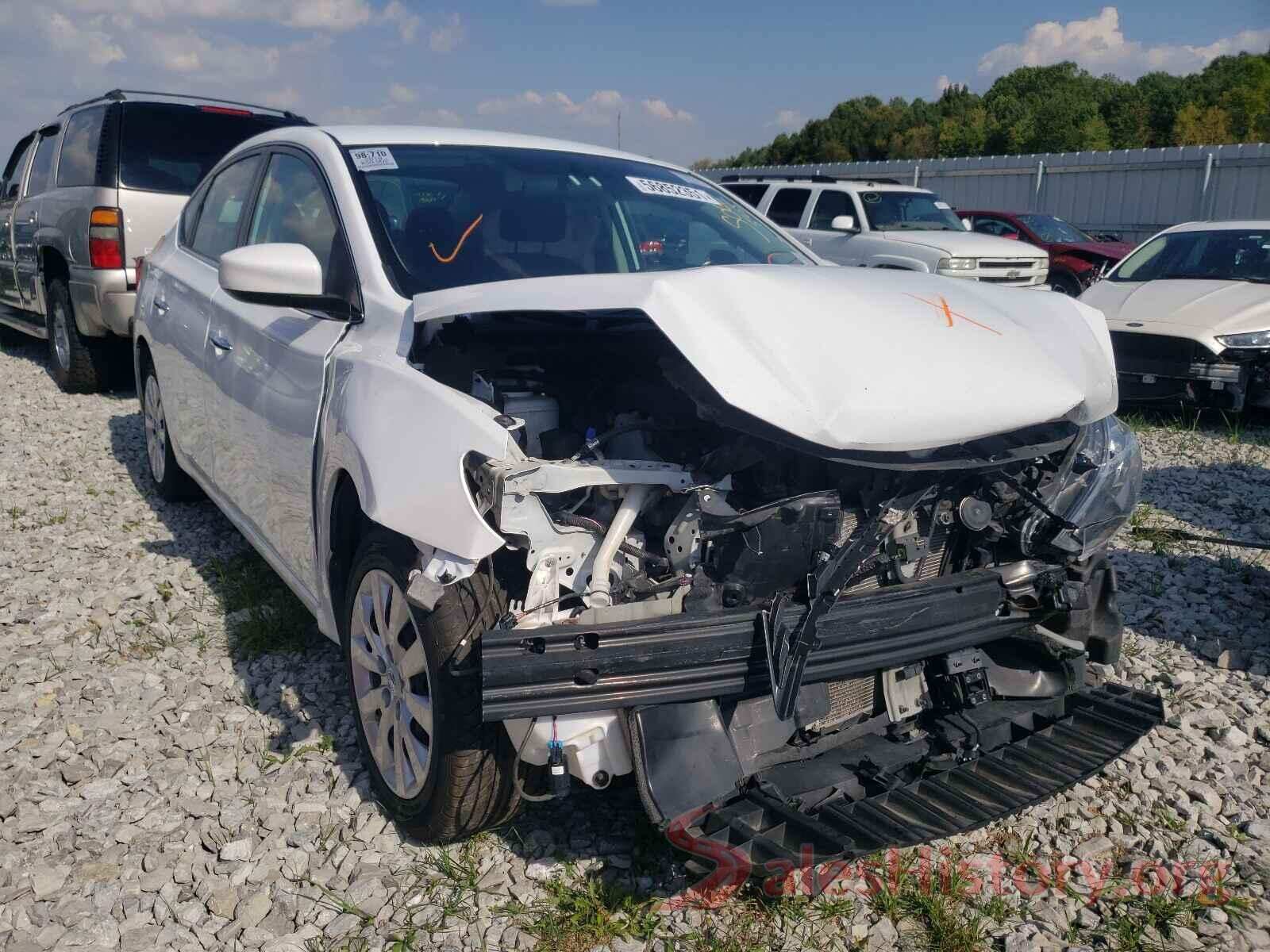 3N1AB7AP3KY361687 2019 NISSAN SENTRA