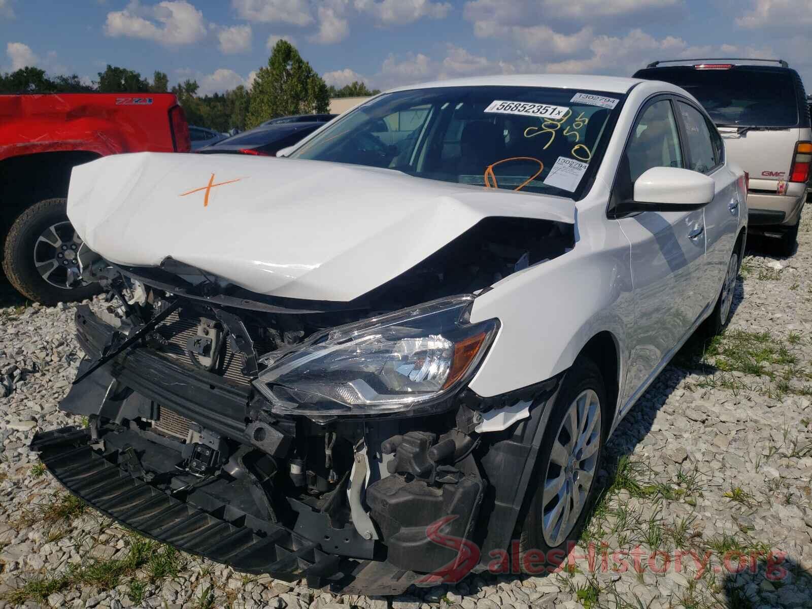 3N1AB7AP3KY361687 2019 NISSAN SENTRA