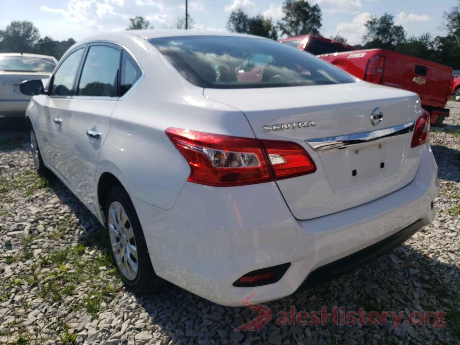 3N1AB7AP3KY361687 2019 NISSAN SENTRA