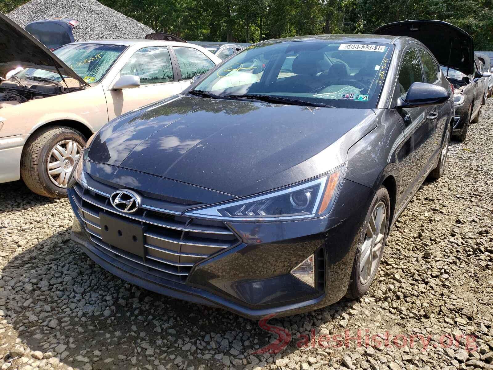 5NPD84LF3LH612945 2020 HYUNDAI ELANTRA