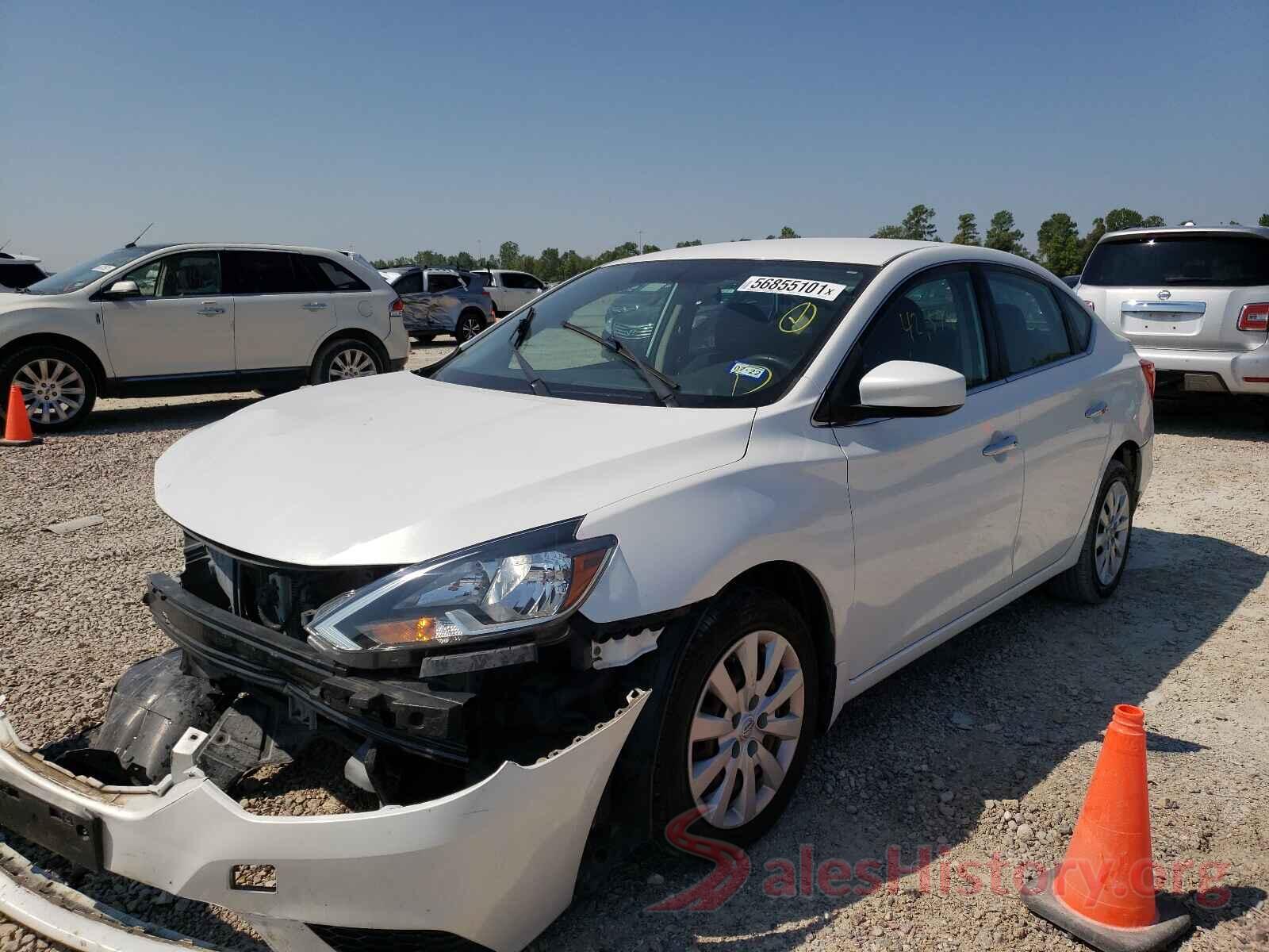 3N1AB7AP2GL672225 2016 NISSAN SENTRA