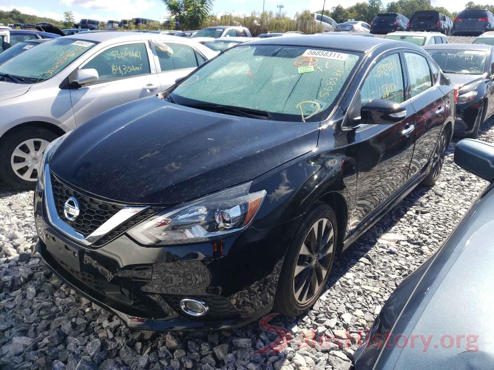 3N1AB7APXKY391933 2019 NISSAN SENTRA