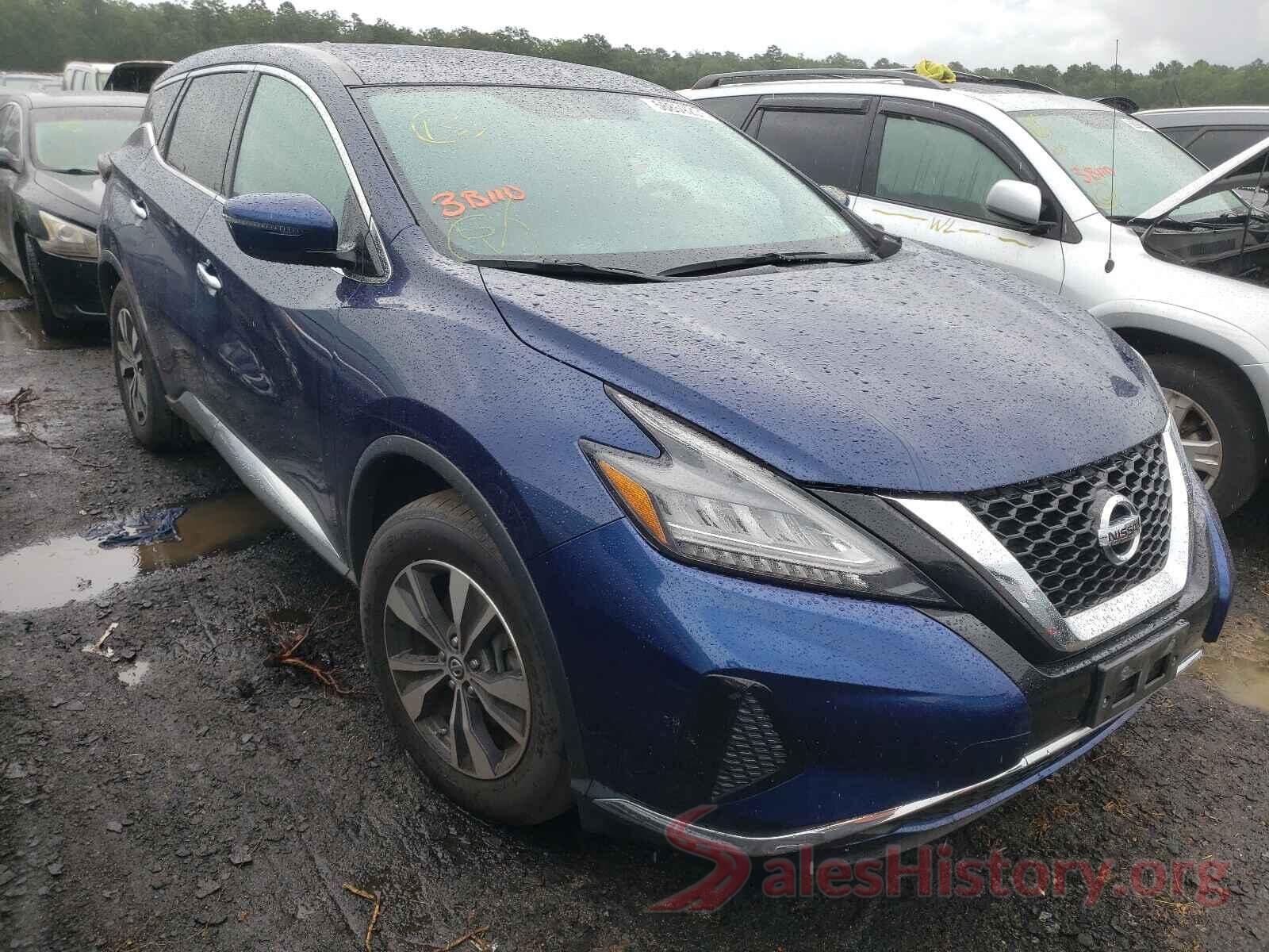 5N1AZ2MS2KN111846 2019 NISSAN MURANO