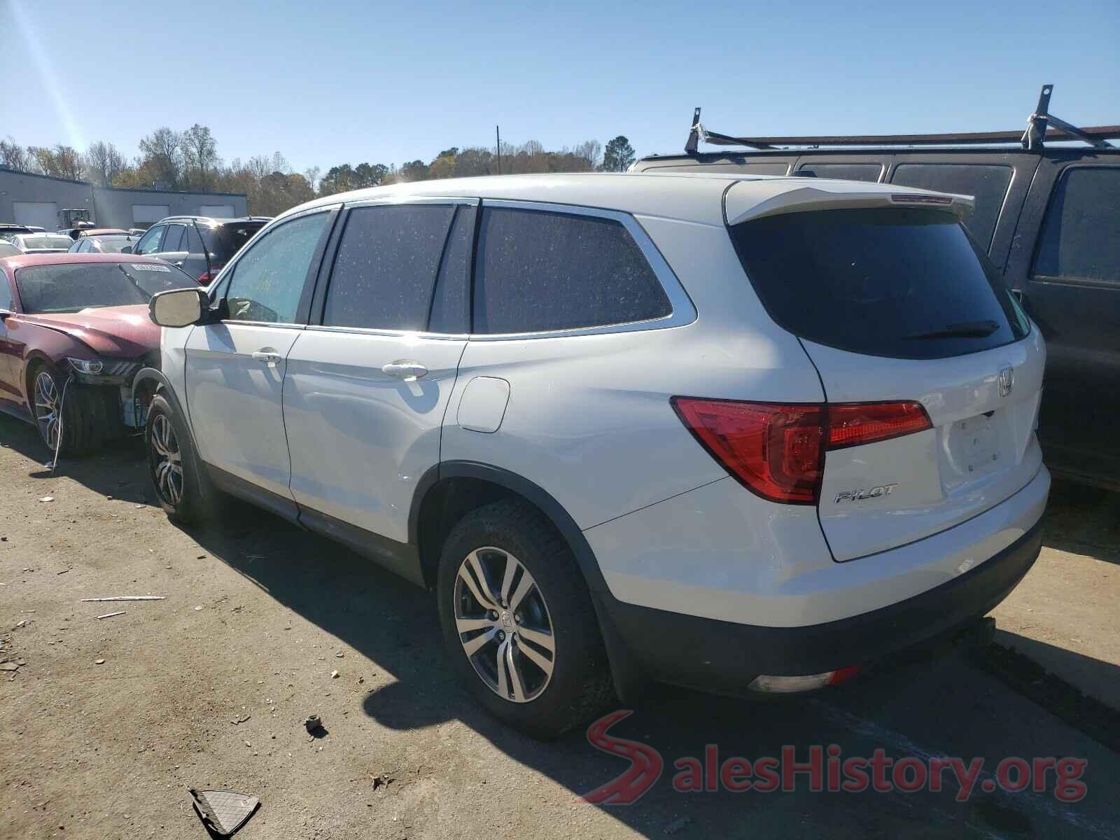 5FNYF6H58HB020210 2017 HONDA PILOT