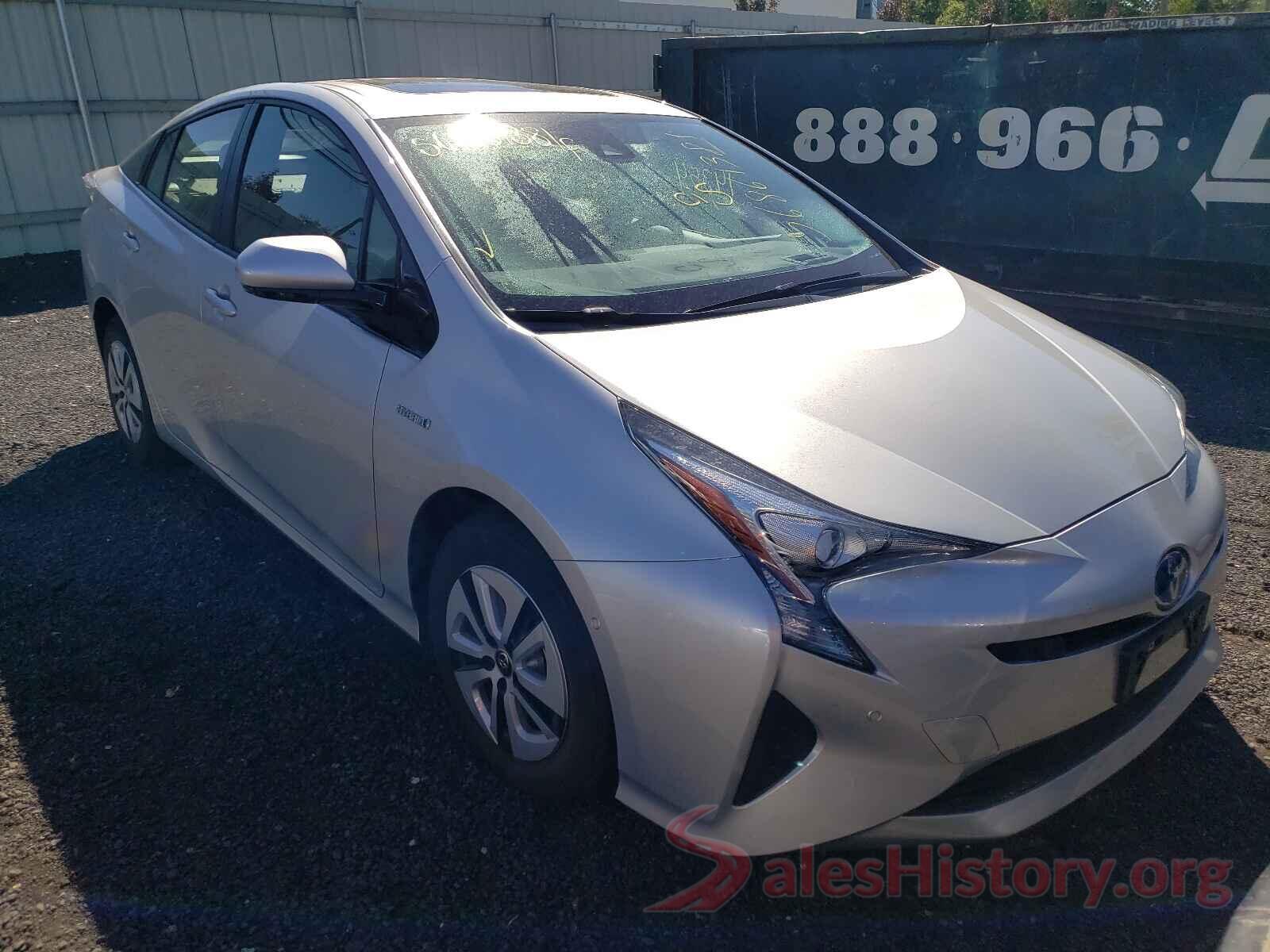 JTDKARFU4J3066412 2018 TOYOTA PRIUS