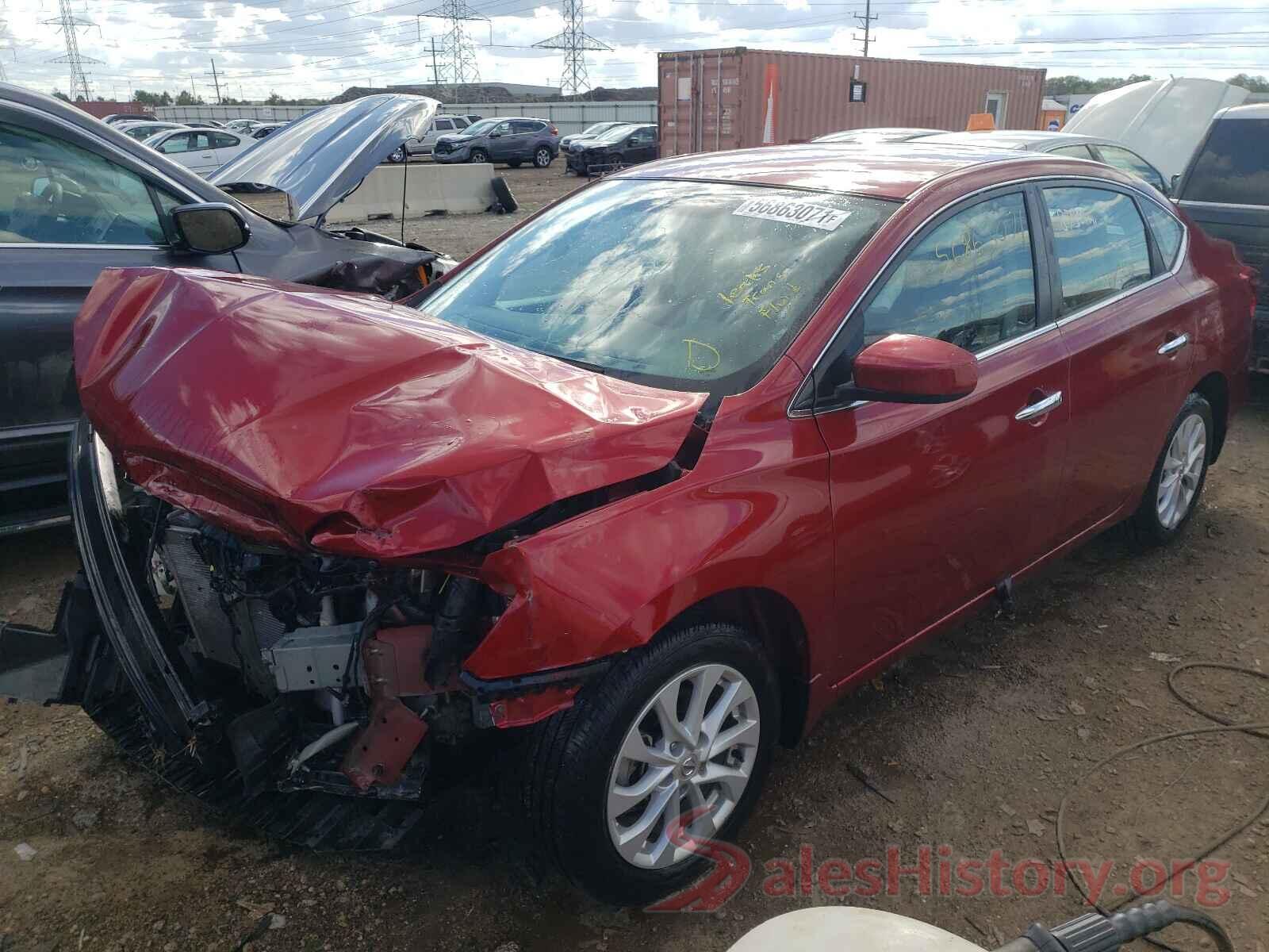 3N1AB7AP7KY218595 2019 NISSAN SENTRA