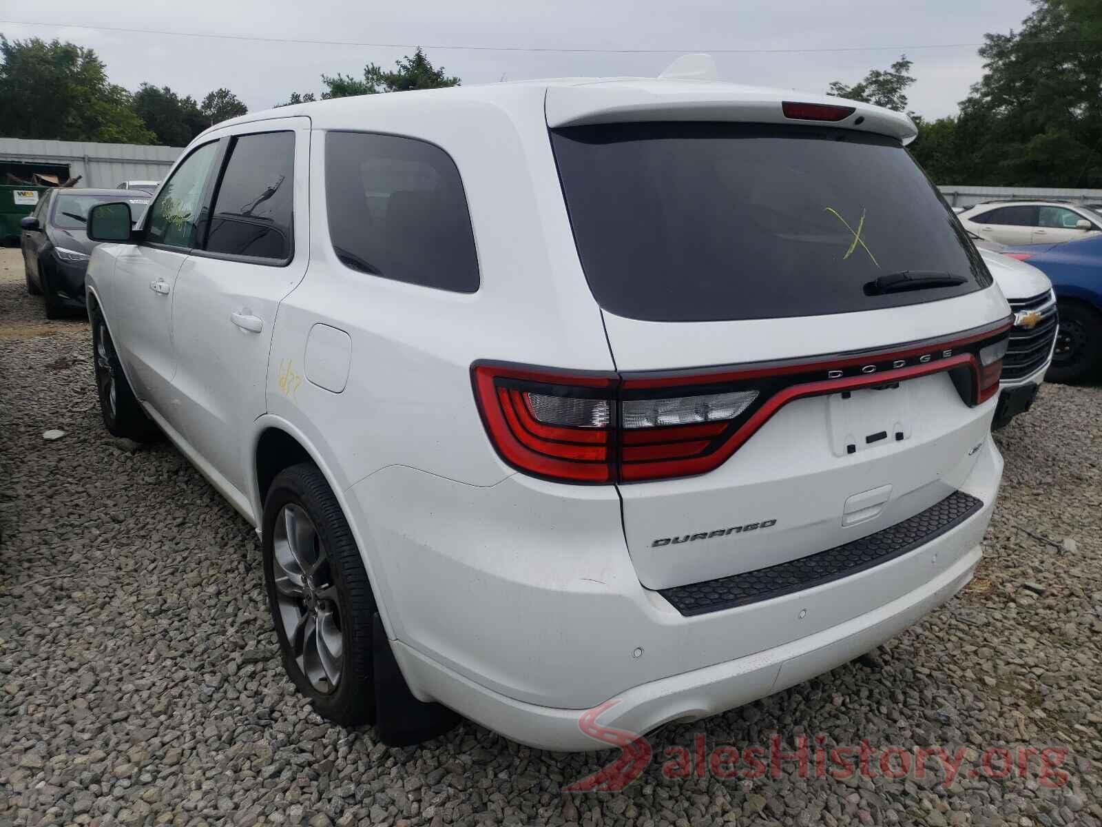 1C4RDHDG2KC647485 2019 DODGE DURANGO