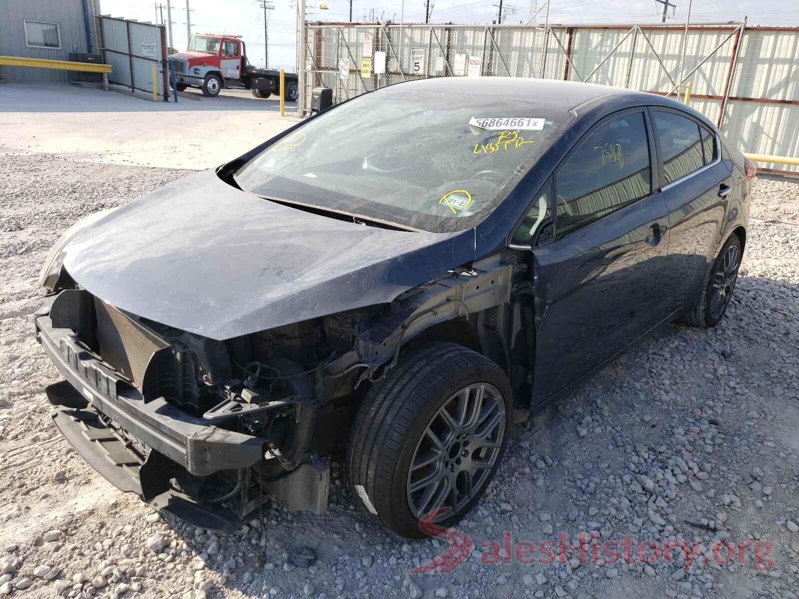 KNAFX4A85G5450772 2016 KIA FORTE