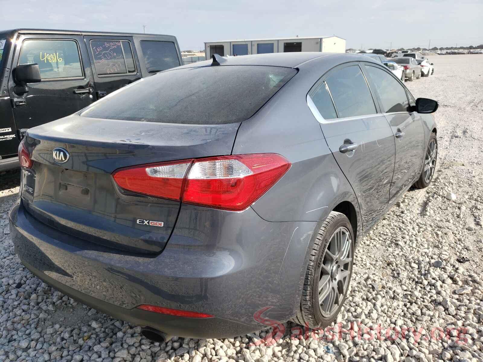 KNAFX4A85G5450772 2016 KIA FORTE