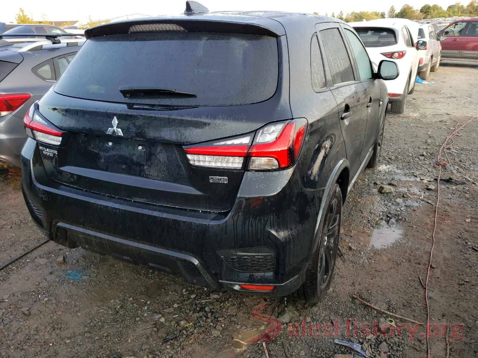 JA4APUAU0MU001408 2021 MITSUBISHI OUTLANDER