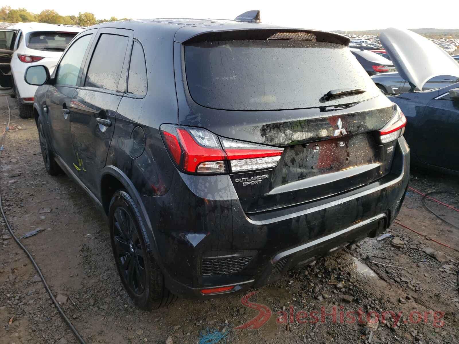 JA4APUAU0MU001408 2021 MITSUBISHI OUTLANDER