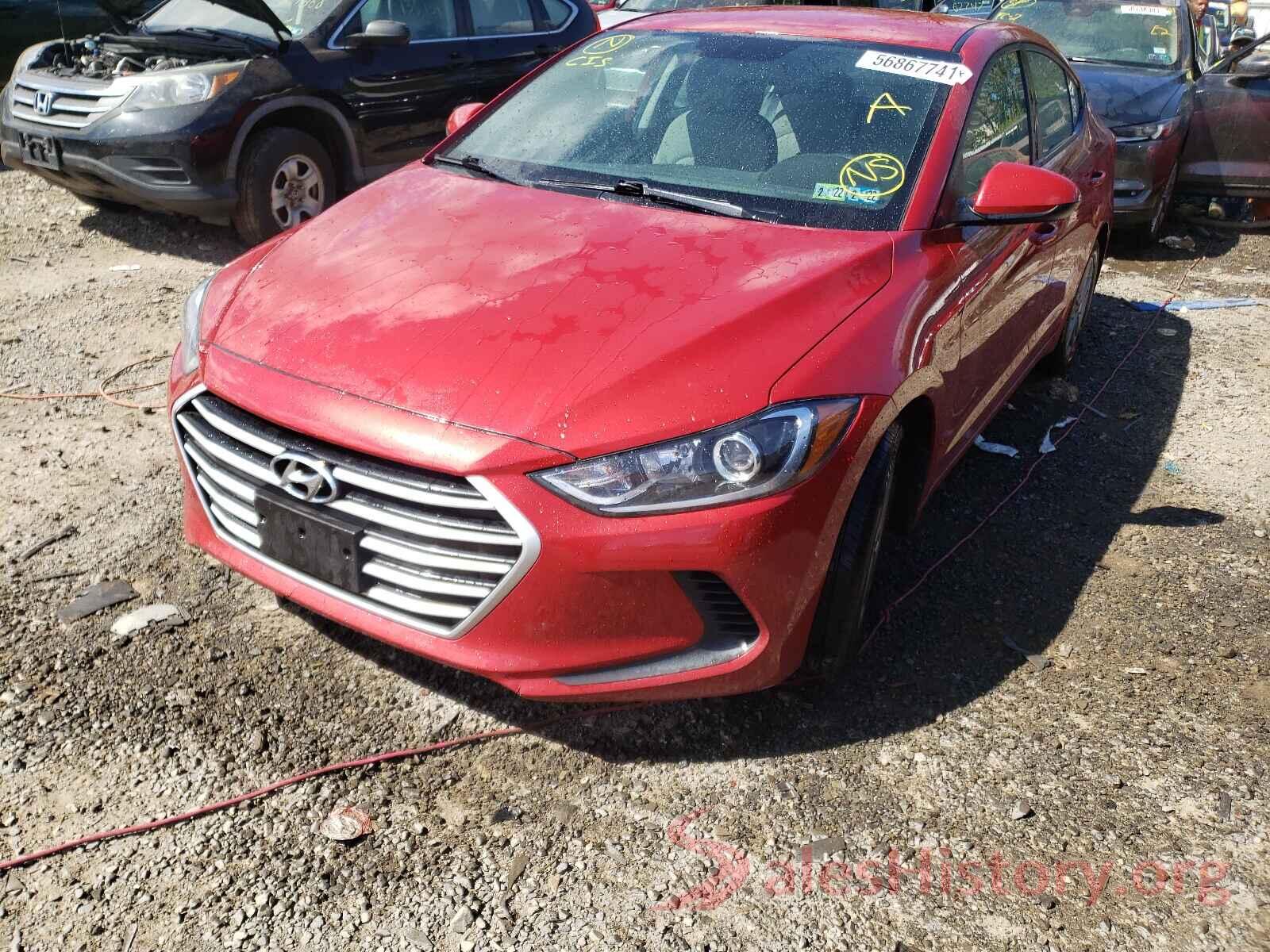 5NPD84LF2HH048339 2017 HYUNDAI ELANTRA