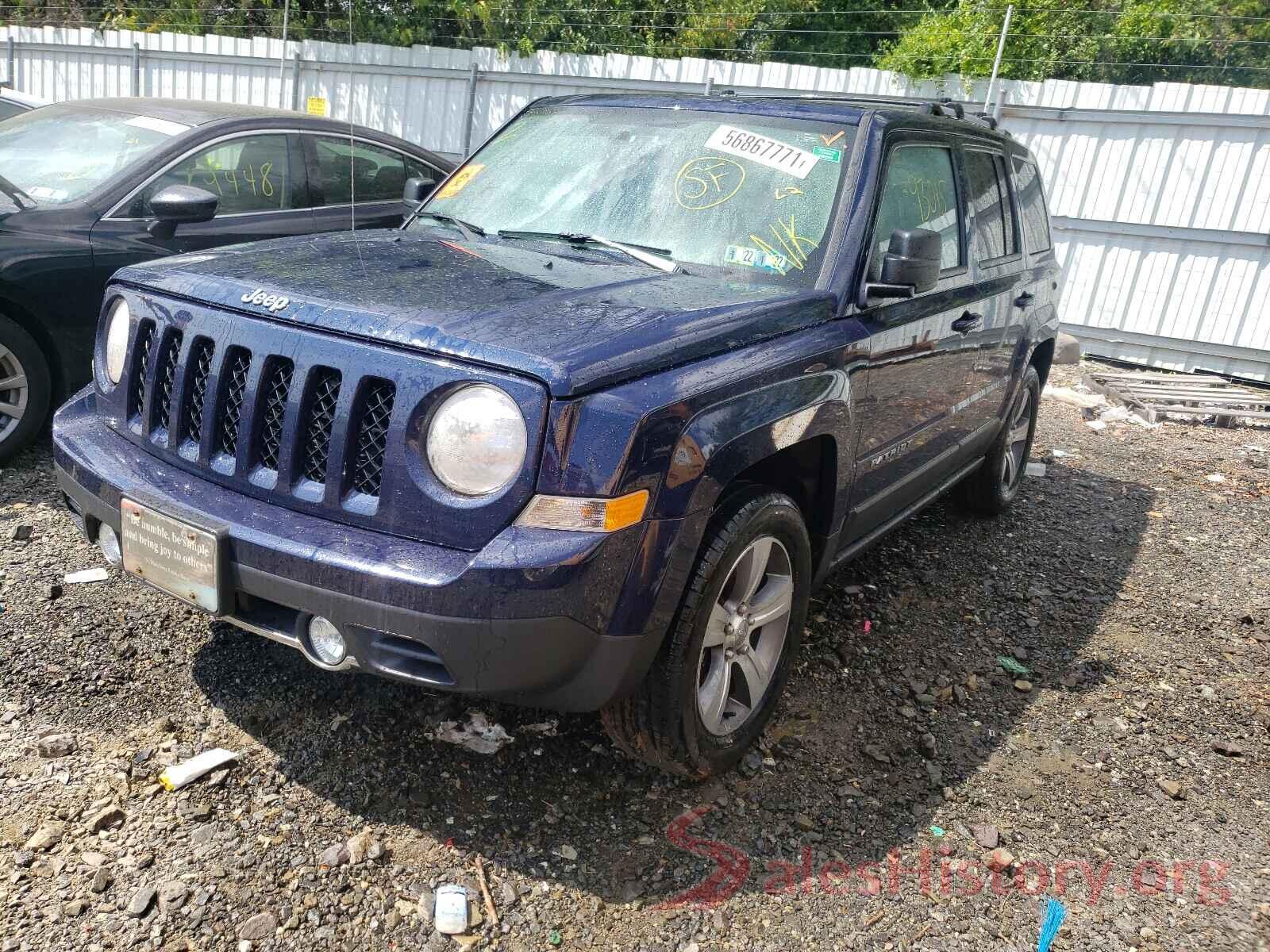 1C4NJRFB7GD783126 2016 JEEP PATRIOT