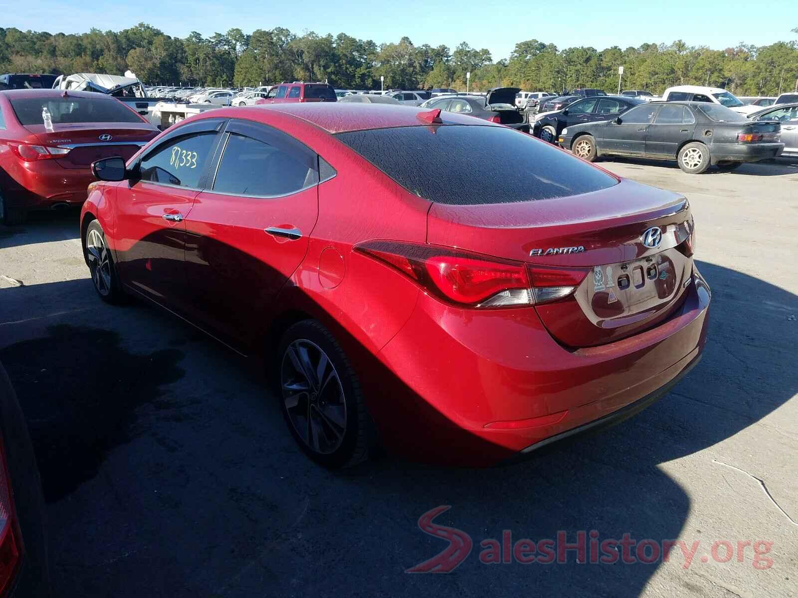 KMHDH4AE3GU597509 2016 HYUNDAI ELANTRA