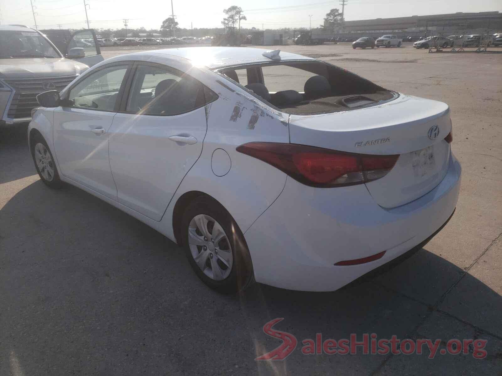 5NPDH4AE9GH755219 2016 HYUNDAI ELANTRA