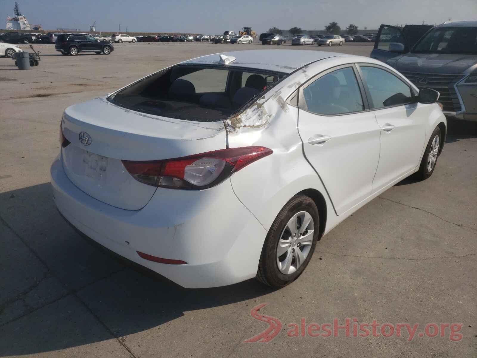 5NPDH4AE9GH755219 2016 HYUNDAI ELANTRA