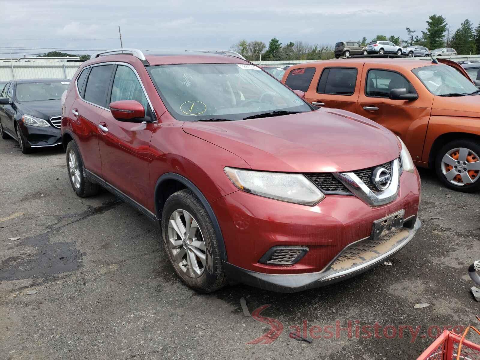 5N1AT2MV5GC839014 2016 NISSAN ROGUE