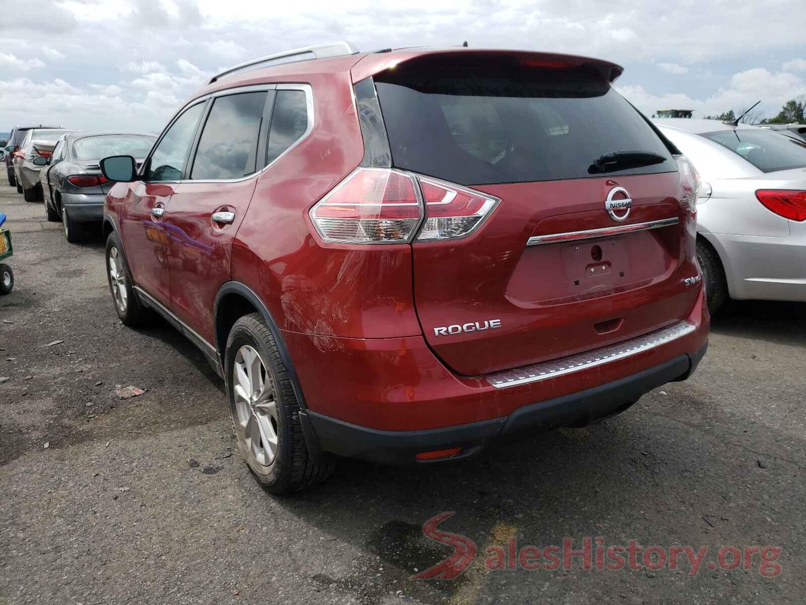 5N1AT2MV5GC839014 2016 NISSAN ROGUE