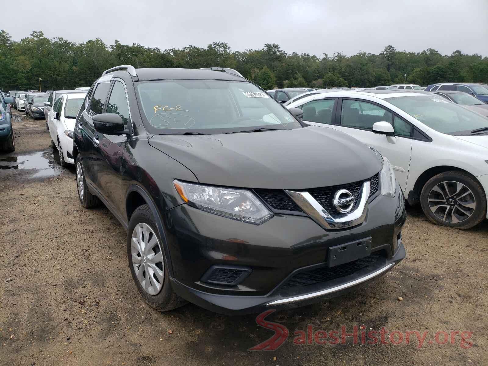 KNMAT2MV1GP635033 2016 NISSAN ROGUE