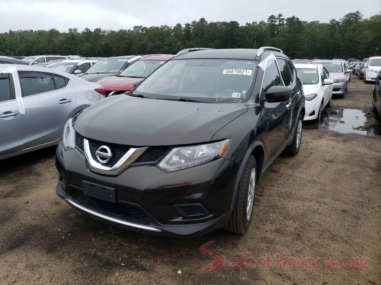 KNMAT2MV1GP635033 2016 NISSAN ROGUE